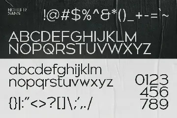 Nother Sans - Elegant Sans Serif font