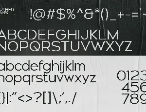 Nother Sans - Elegant Sans Serif font