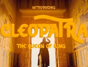 Cleopatra - Display Font