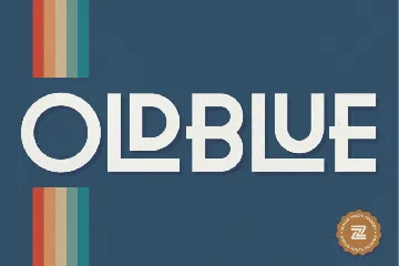 OLDBLUE font