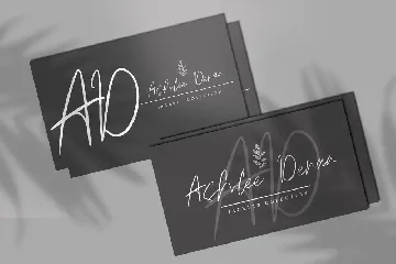 Ametta Signature  Font