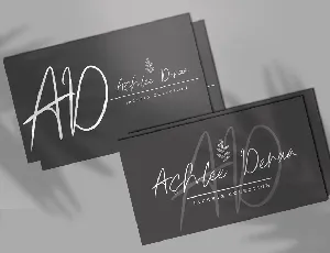 Ametta Signature  Font