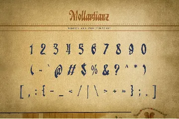 Mollartianz font