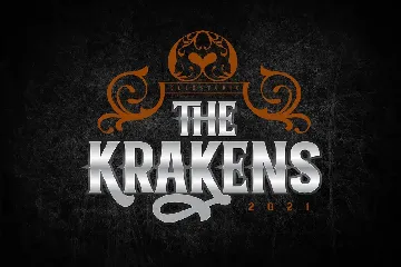 THE KRAKENS font