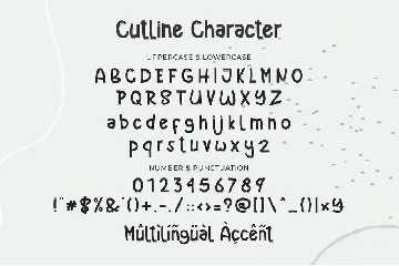 Cutline - A Fun Handwritten Font