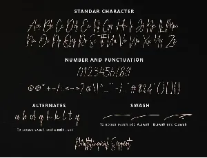 Marwah Signature font