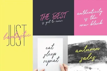 Paradise Thoughts Typeface font