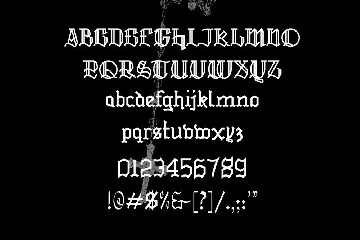 Queen Magic - Blackletter Font