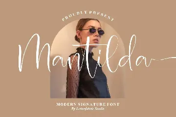 Mantilda Modern Signature Font