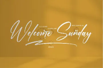 Manetains Signature Font