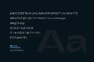 Macks - Wide Modern Sans font