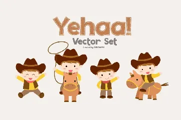 Yehaa! font