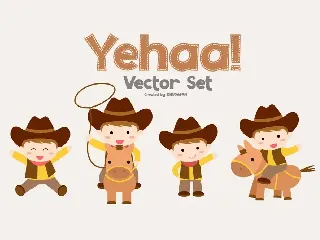 Yehaa! font