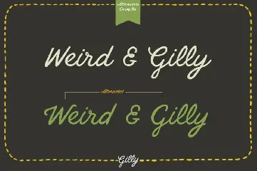 Gilly Script font