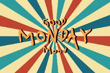 Monday Mood - Handwritten Font