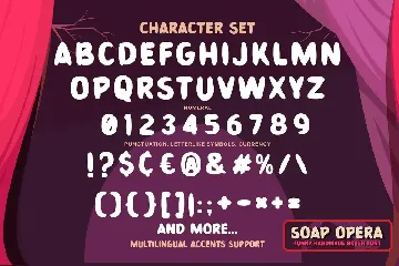 Soap Opera - Funny Handmade Brush Font