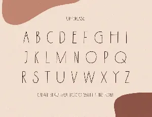 Kenzira - A Hand Drawn Art Deco Font