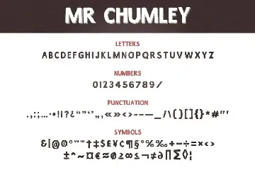 Mr Chumley font