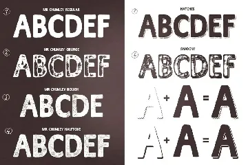 Mr Chumley font