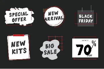 Black Friday - Display Font