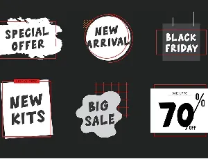 Black Friday - Display Font