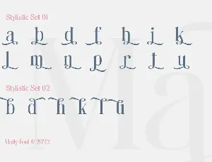 Maily font