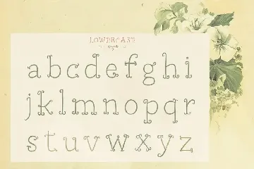 Petit Jardin font