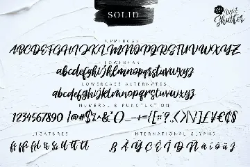 LIGHT SHUTTER - SVG FONT