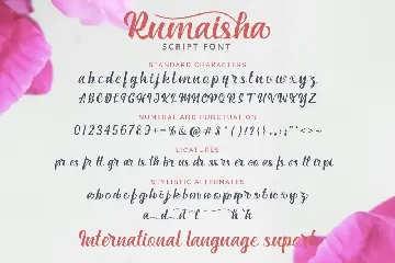 Rumaisha font