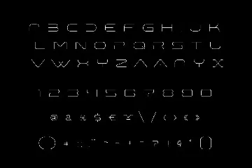 Cyberiada Font Technology Crypto Metaverse Style