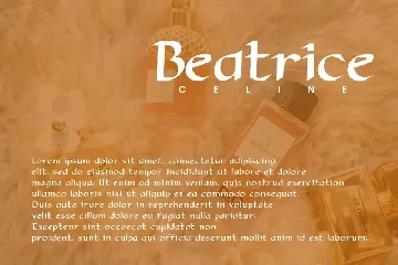 Beatrice Celine - Serif Font