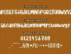 Almond Cream font