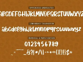 Almond Cream font