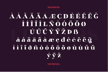 Glinde font