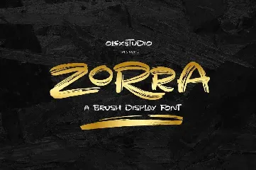 ZORRA - Display font