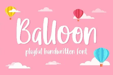 Balloon - Playful Font