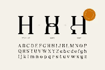 Vatenid Bimp - Modern Font