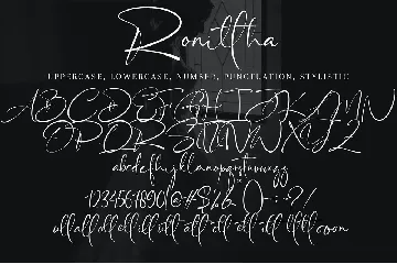 Ronittha font