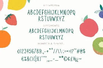 Little Apple - Cute Tall Sans font