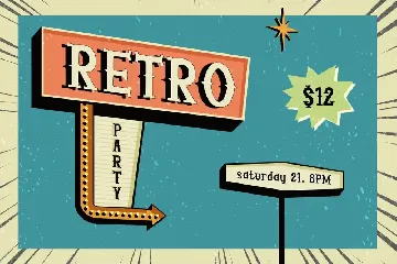 RETROMIC - Gentle Comic Display Font