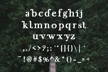 Mabegaili modern serif font