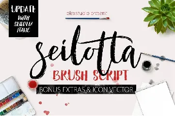 SEILOTTA BRUSH SCRIPT font