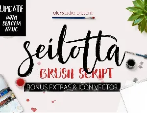 SEILOTTA BRUSH SCRIPT font