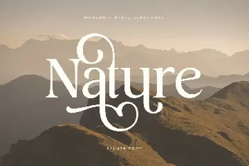 Salute - Modern Vintage Beauty Font