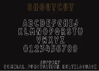 Shourtcut Vintage Bundle Font