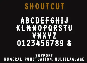 Shourtcut Vintage Bundle Font