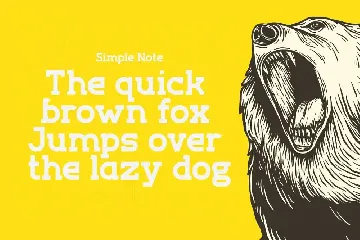 Simple Note font