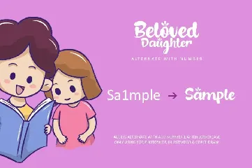 Beloved Daughter font