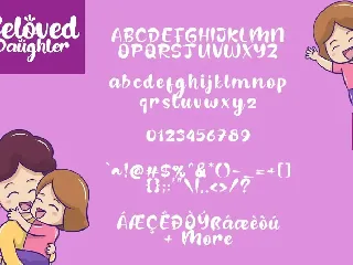 Beloved Daughter font