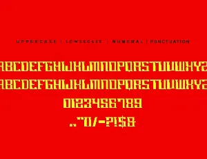 Bolt Flash font